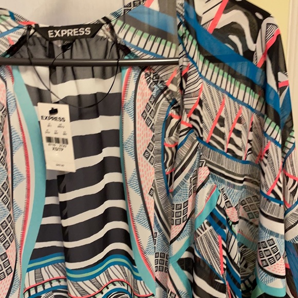 Express Multicoloured Kimono - Picture 3 of 7